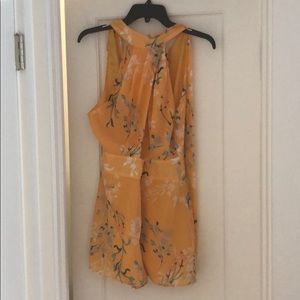 House of Harlow 1960- flirty romper!